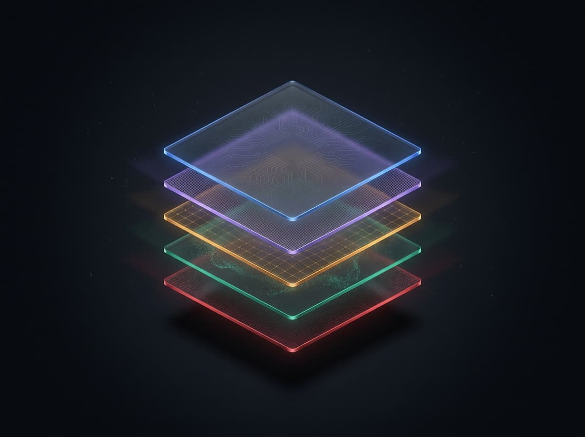 Five-layer Praethos architecture stack