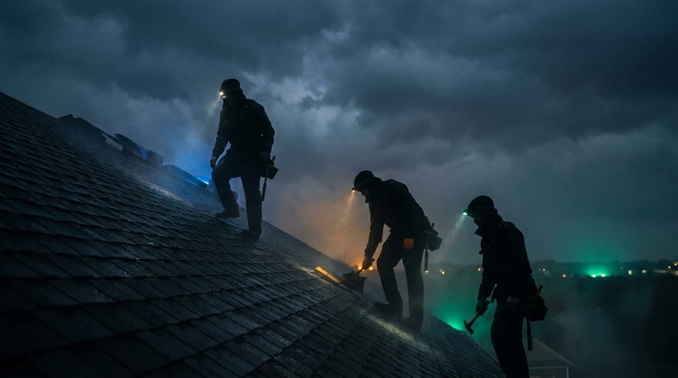Praethos Roofing hero visual